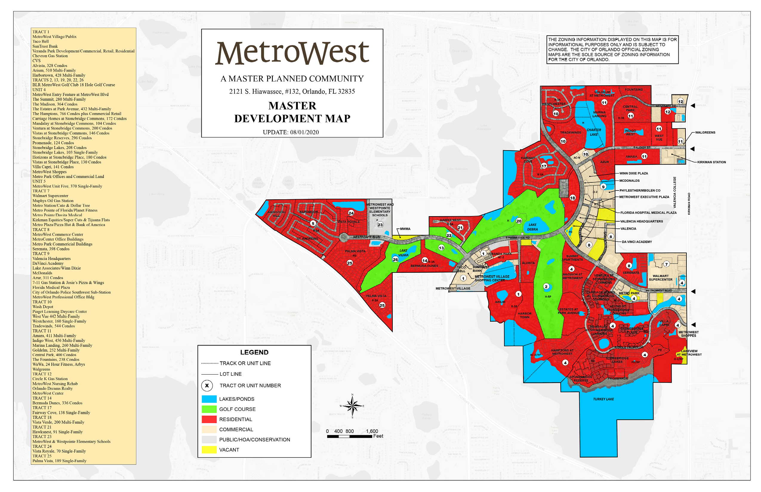 Metrowest master development map